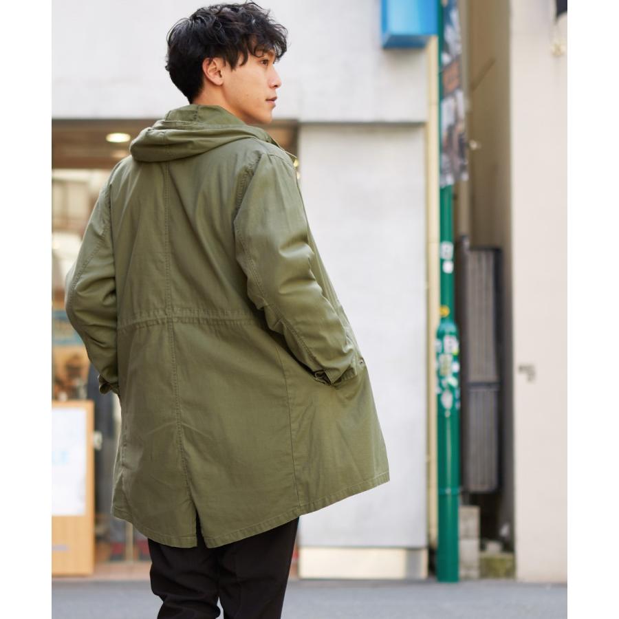 improves（インプローブス） モッズコート メンズ M-51 ロング 迷彩