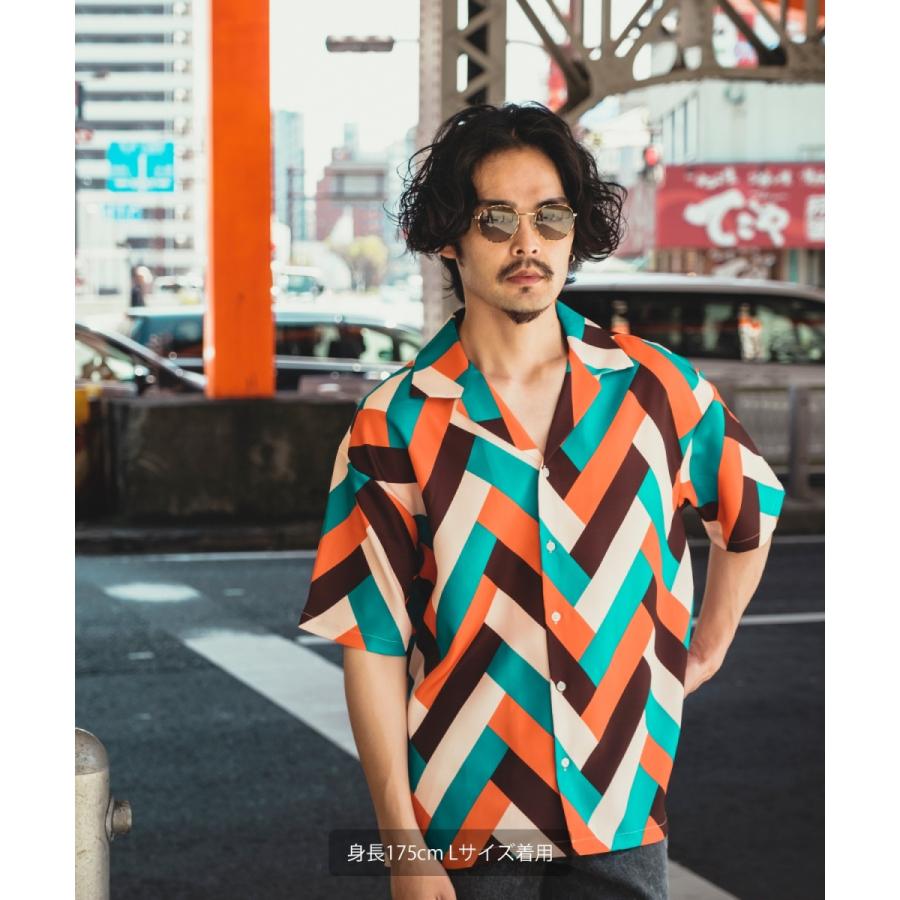 イッセイミヤケ カラフル幾何学模様 半袖Tシャツ イッセイミヤケ