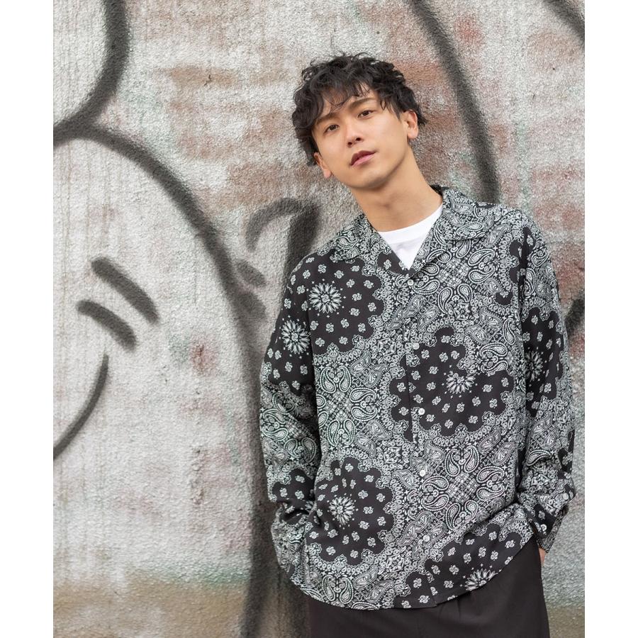 improves（インプローブス） オープンカラーシャツ メンズ 開襟シャツ