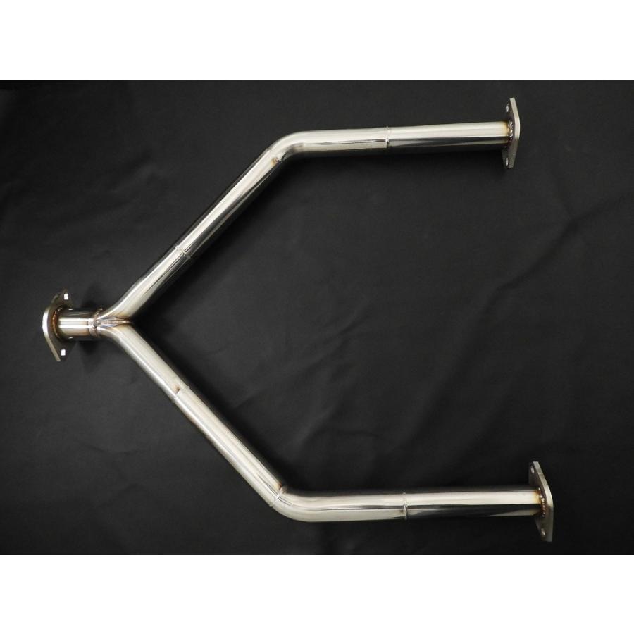 V36 スカイラインセダン フロントパイプ 底上げ 競技用 ストレート