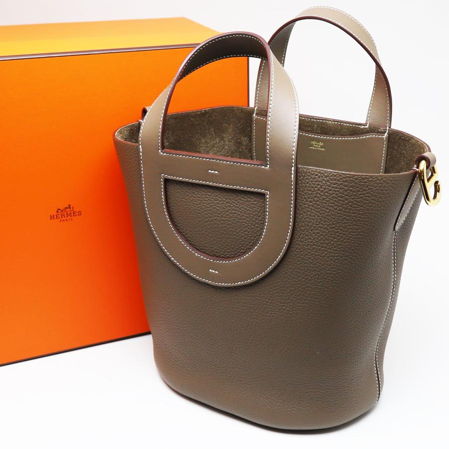 HERMES（エルメス） 新品 インザループ23 ハンドバッグ エトゥープ