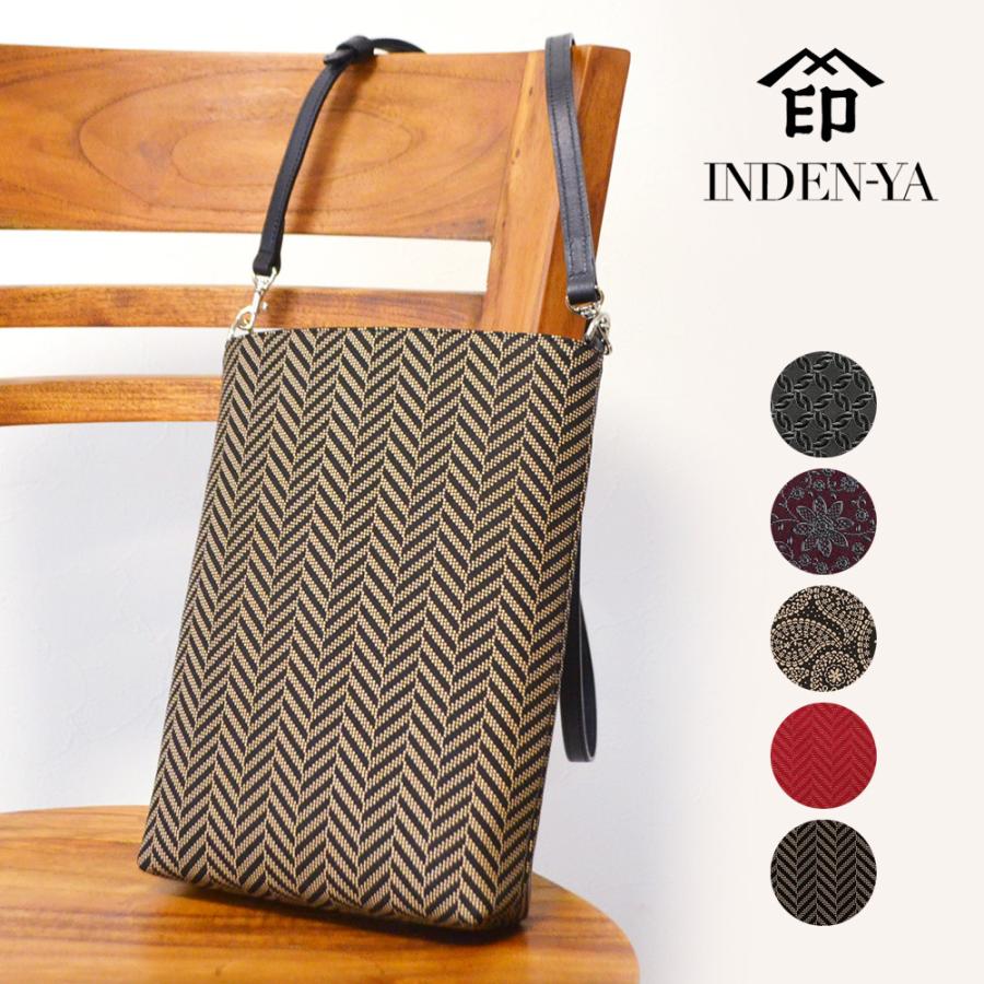 印傳屋（INDEN-YA） 卒業祝い ショルダーバッグ 印伝 6046 レディース
