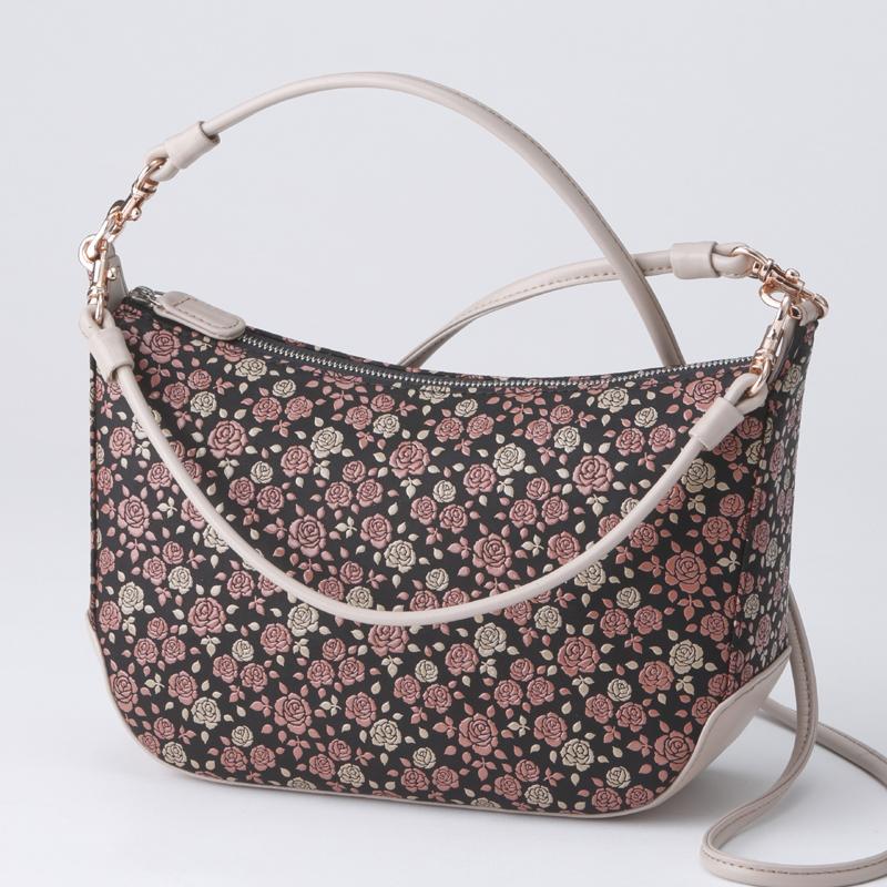 印傳屋（INDEN-YA） 卒業祝い ポシェット 印伝 バッグ 本鹿革 和柄 か