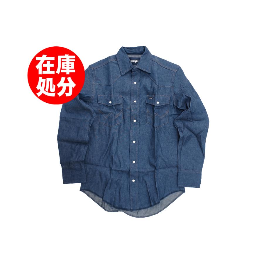 Wrangler（ラングラー） 【在庫処分】 WESTERN WORKSHIRTS 未洗い