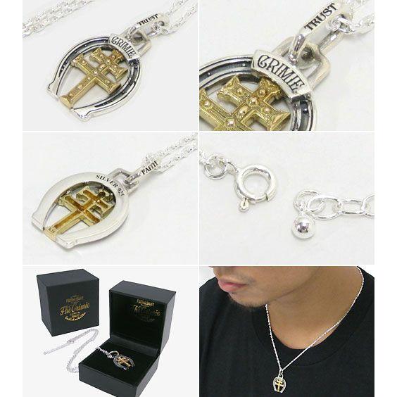 CRIMIE（クライミー） ホースシュー ネックレス シルバー/ゴールド