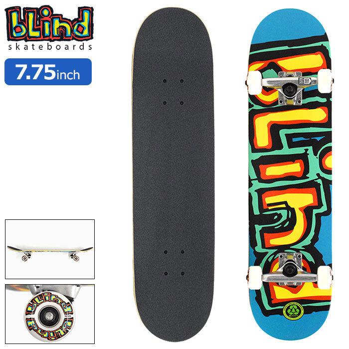ブラインド スケボー スケートボード BLIND コンプリート デッキ 7.75