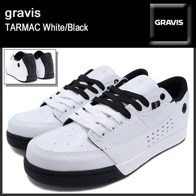 gravis（グラビス） スニーカー ターマック White/Black メンズ(男性用
