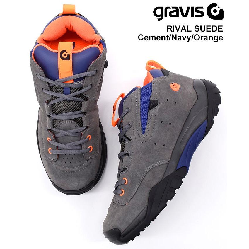 gravis（グラビス） スニーカー メンズ 男性用 ライバル スエード