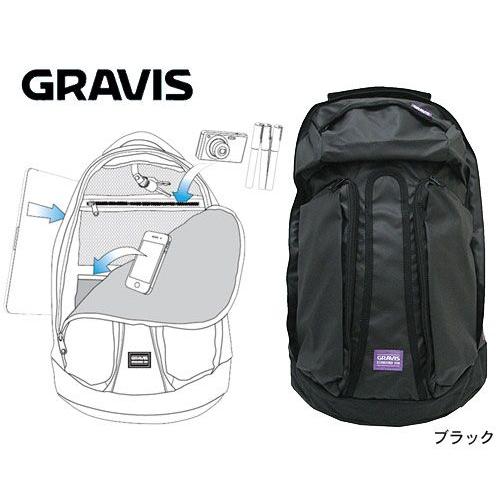 gravis（グラビス） メトロ クラシック バックパック ブラック メンズ