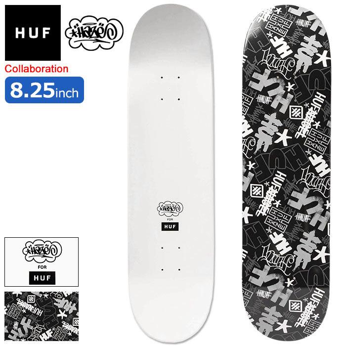 HUF（ハフ） スケボー スケートボード デッキ 8.25インチ HAZE Skate