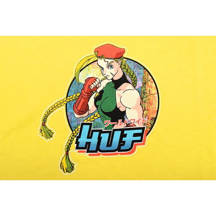 HUF（ハフ） Tシャツ 半袖 メンズ ストリートファイター2 キャミィ
