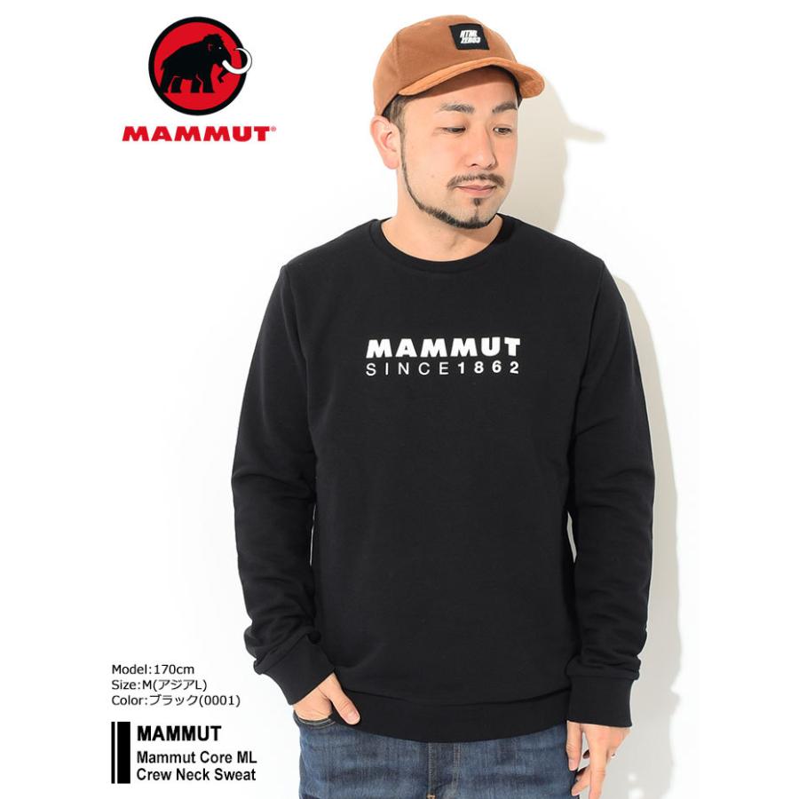 MAMMUT（マムート） トレーナー メンズ コア ML クルーネック