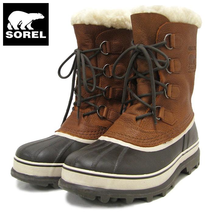 SOREL（ソレル） ブーツ メンズ 男性用 カリブー ウール Tobacco(Sorel
