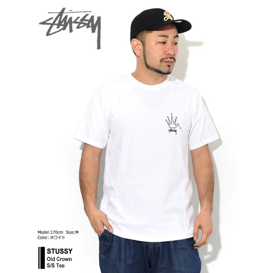 STUSSY（ステューシー） Tシャツ 半袖 メンズ Old Crown ( stussy tee