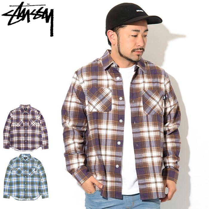 STUSSY（ステューシー） シャツ 長袖 メンズ Adam Plaid ( stussy