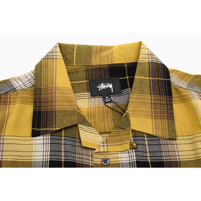 STUSSY（ステューシー） シャツ 長袖 メンズ Rayon Plaid ( stussy