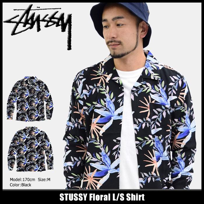 STUSSY（ステューシー） シャツ 長袖 メンズ Floral(stussy shirt