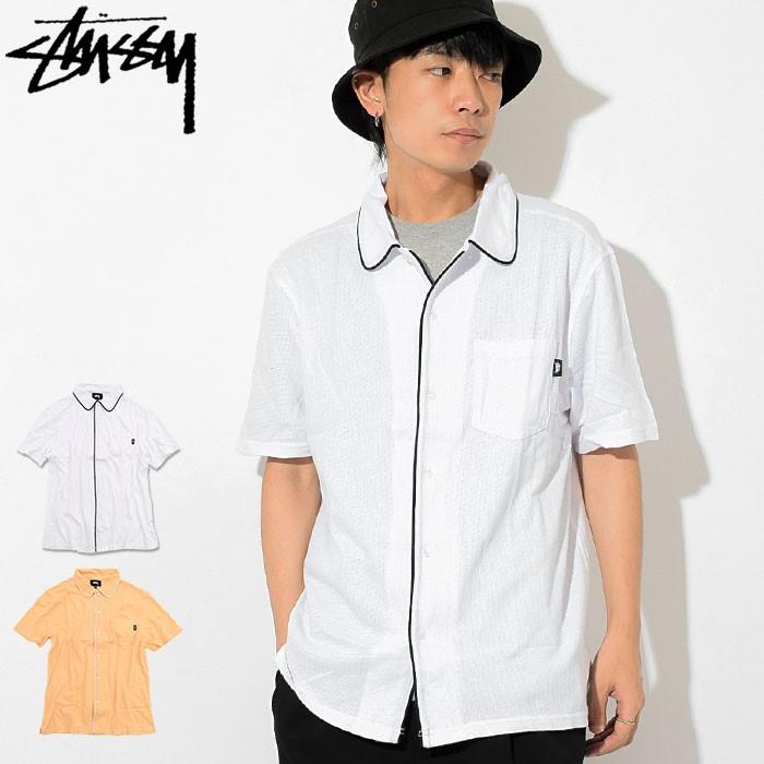 STUSSY（ステューシー） シャツ 半袖 メンズ Sid Mesh ( stussy shirt