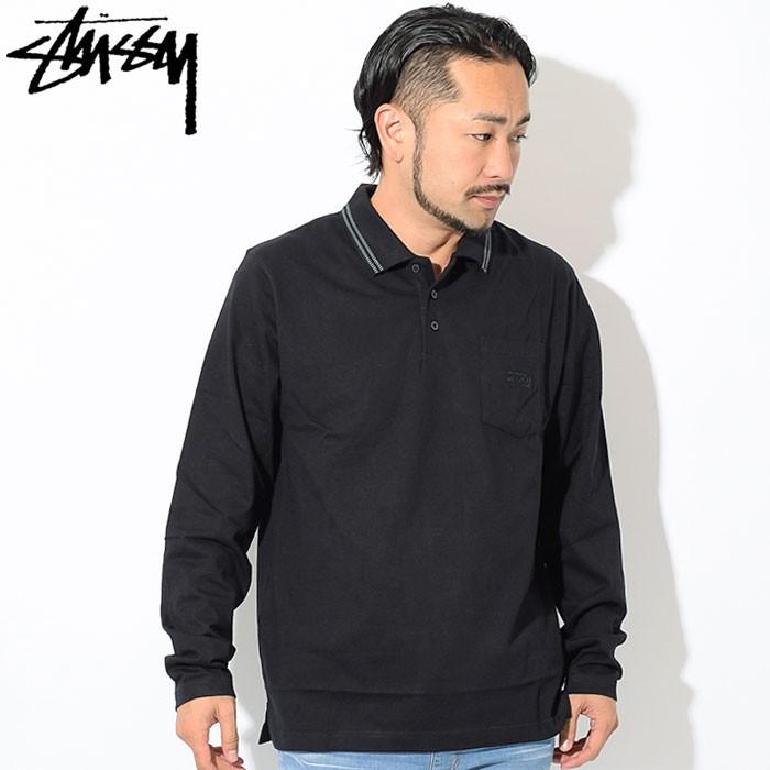 STUSSY（ステューシー） ポロシャツ 長袖 メンズ Dillon(stussy polo