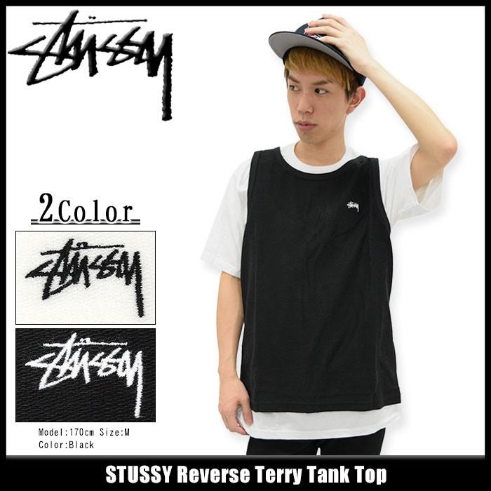 STUSSY（ステューシー） タンクトップ メンズ Reverse Terry(stussy