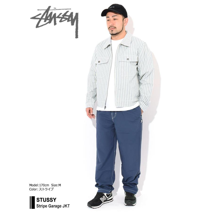 STUSSY（ステューシー） ジャケット メンズ Stripe Garage ( stussy