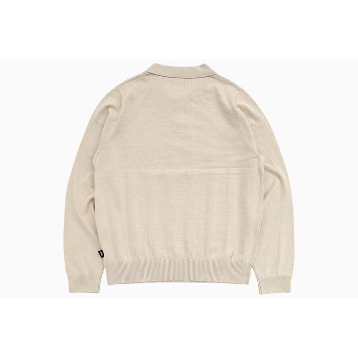STUSSY（ステューシー） ポロシャツ 長袖 メンズ S Chain Knit