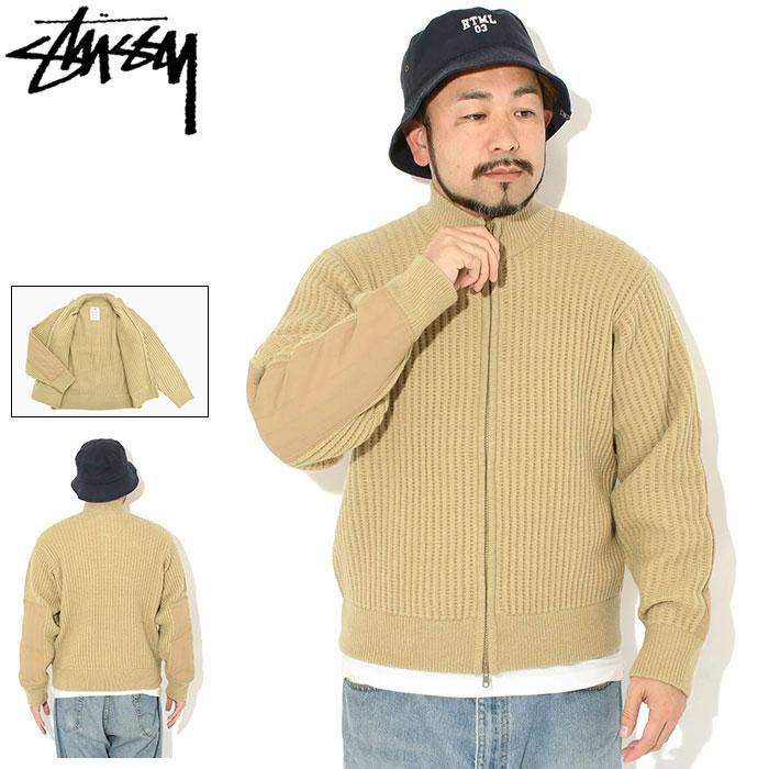 STUSSY（ステューシー） セーター メンズ Military Patch Zip ( stussy