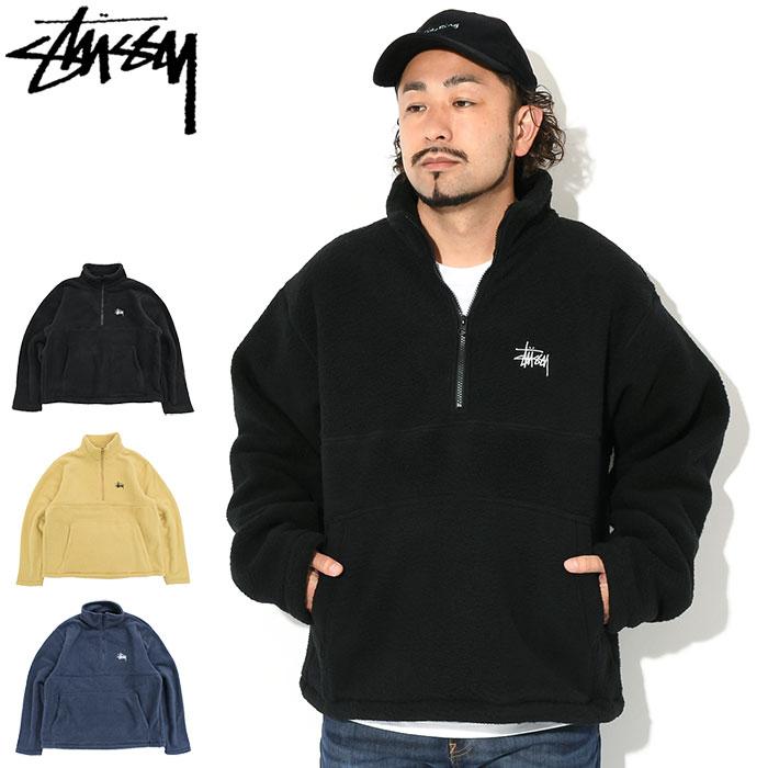 STUSSY（ステューシー） ジャケット メンズ Half Zip Mock Neck(stussy