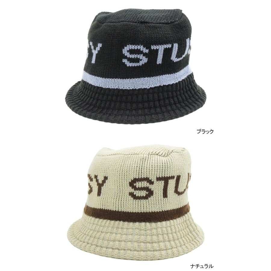 STUSSY（ステューシー） バケット ハット STUSSY Jacquard Knit Bucket
