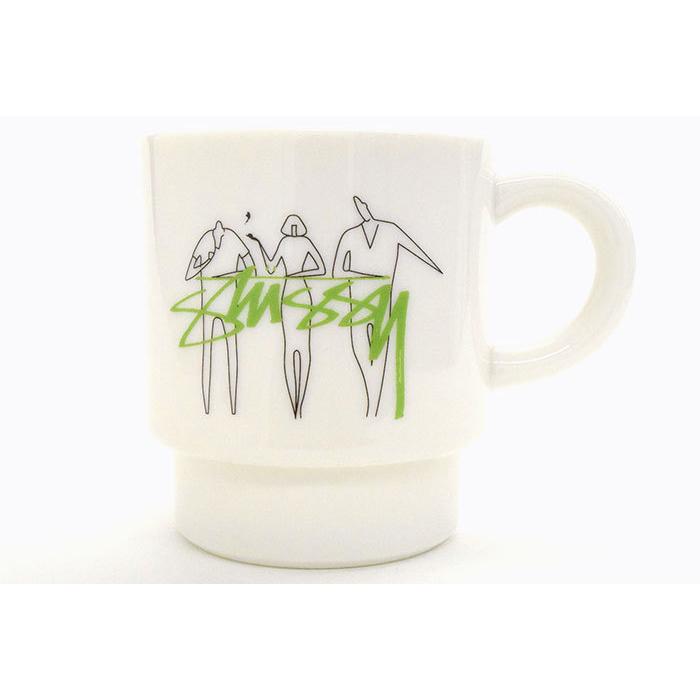 STUSSY（ステューシー） マグカップ STUSSY 3 People Stacking