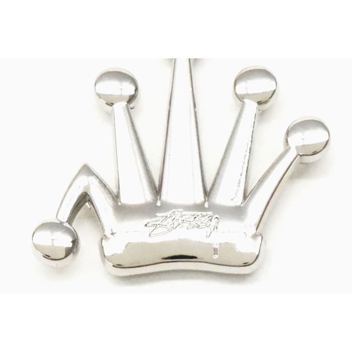 STUSSY（ステューシー） キーホルダー STUSSY Metal Bent Crown