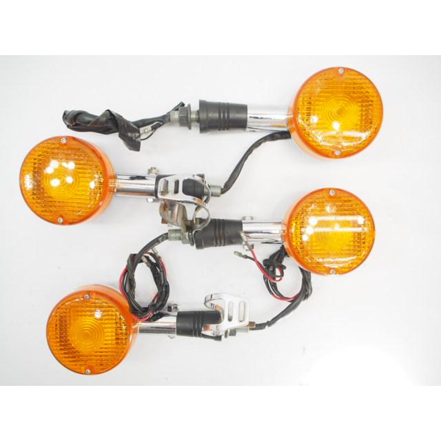 SR400純正ウインカー4個 シングル球 交換ベースに1JR RH01J stanley