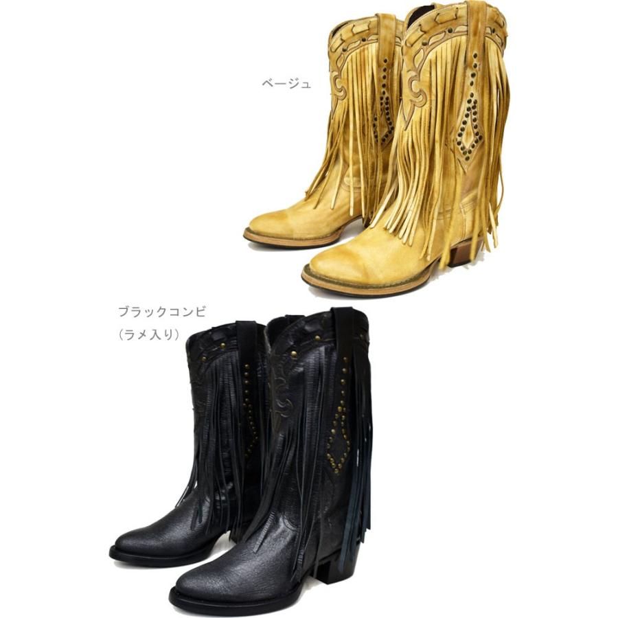 ブーツ レディース 厚底 ブラック 黒 Botas Jaca ハカ 本革レザー