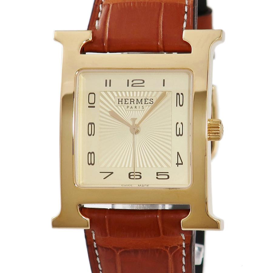 HERMES（エルメス） 【3年保証】 Hウォッチ HH1.801 H型 四角