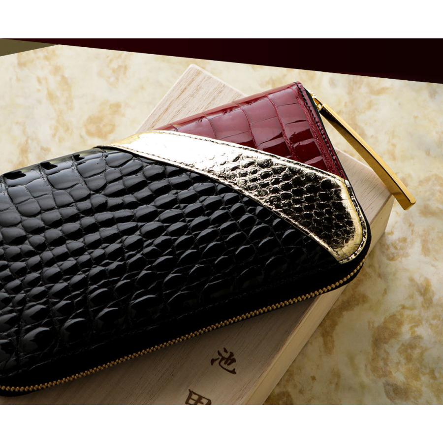 池田工芸】《新型》『天下統一財布』、規格外大型ver. 誕生。Crocodile