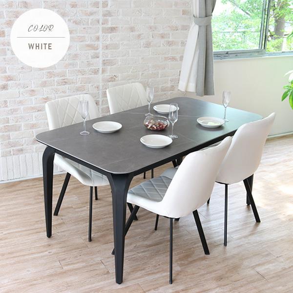 半額以下！】ダイニングテーブル チェア4脚 大理石 セラミック