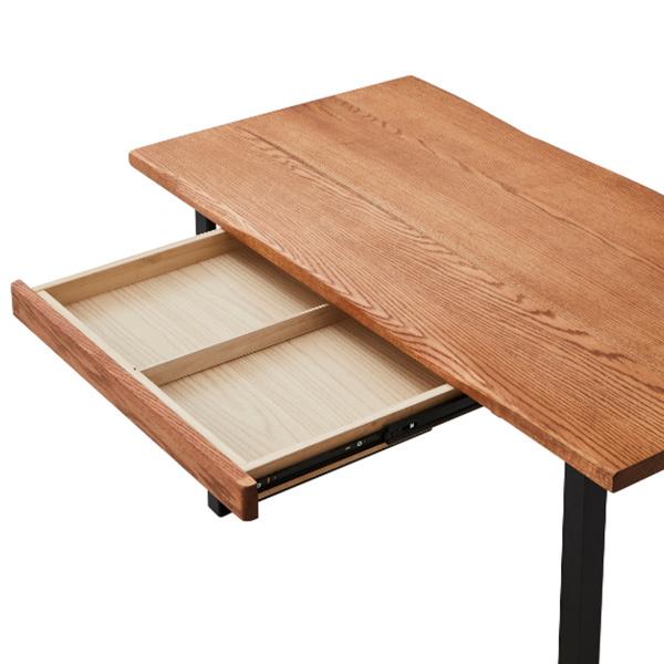 木製デスク 幅120 北欧 天然木 オーク材 奥行60cm gkw : IKIKAGU