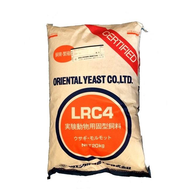 オリエンタル酵母 ウサギ・モルモット用飼料 LRC4 20kg : イコアペット