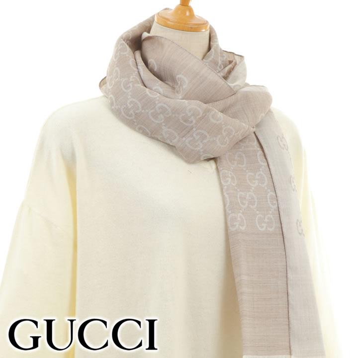 GG グッチ ストール GUCCI マフラー GG柄 ユニセックス 男女兼用