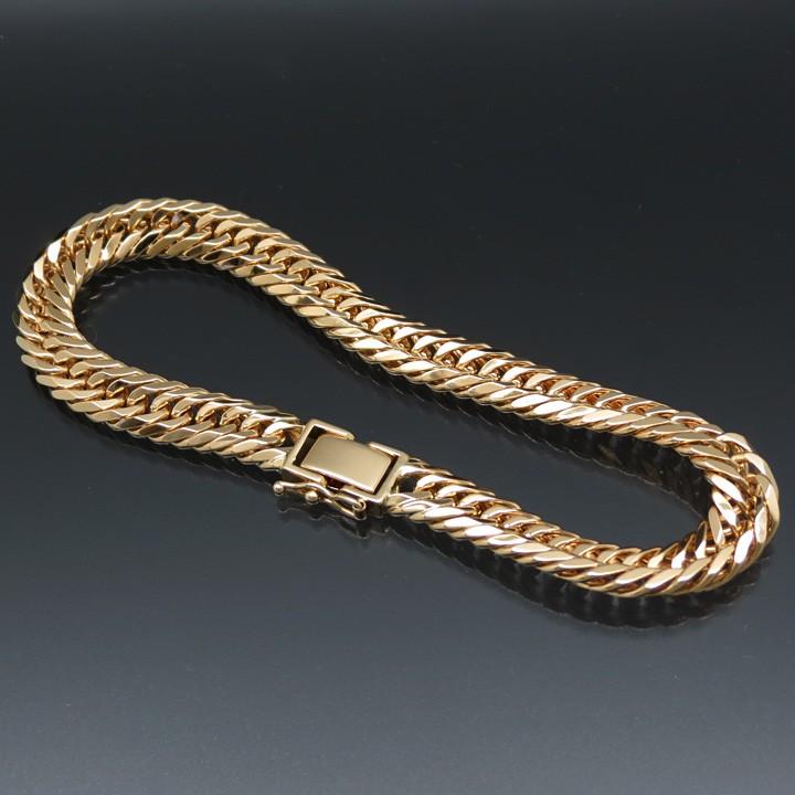 喜平ブレスレット 18金 8面トリプル K18ゴールド 30g-20cm 造幣局検定