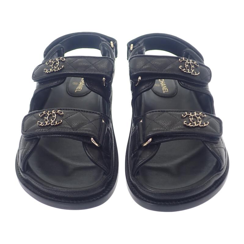 CHANEL（シャネル） フットベット サンダル G35927 X56140 94305