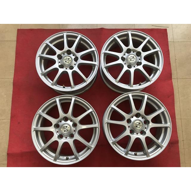ZEPHYR ゼファー 15インチアルミホイール 15x6j+45 114.3 5穴 a-2079