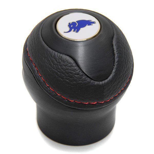 ランチア BLACK社製アルミ&レザーシフトノブ -TUNE IT BLACK (リバース