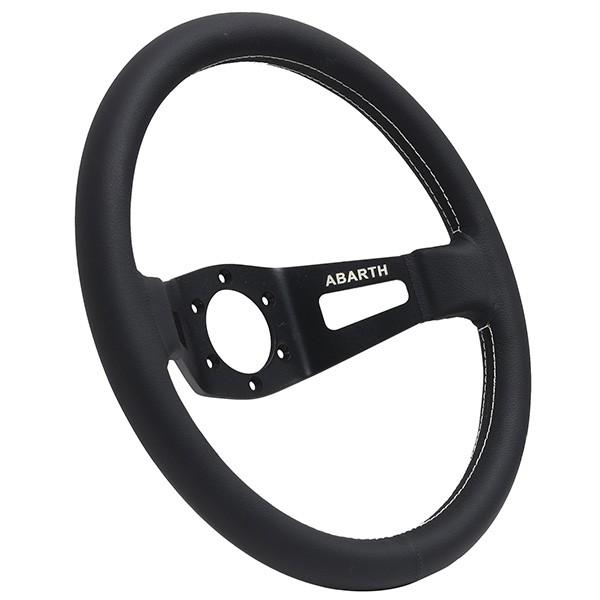 アバルト（ABARTH） アバルトレザーステアリング(ディープコーン2