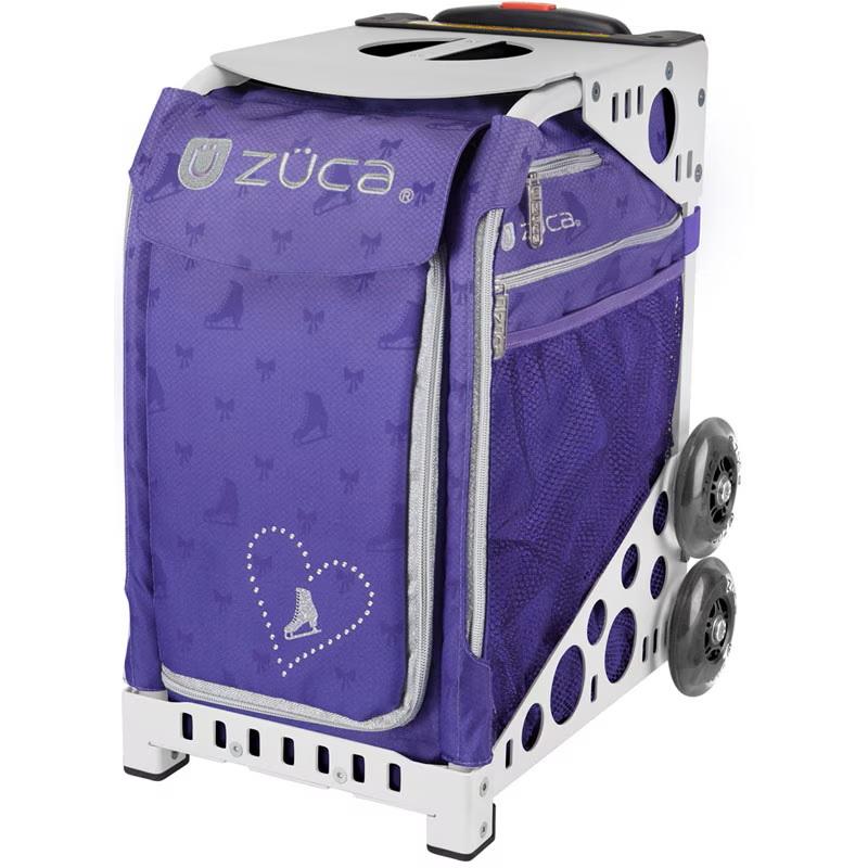 座れるキャリーバッグ ZUCA SPORT Set (Skates & Bows) 【保証付