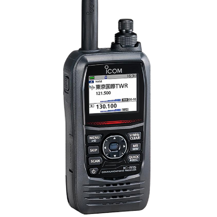 ICOM（アイコム） IC-R15 二波同時受信 広帯域ハンディ レシーバー