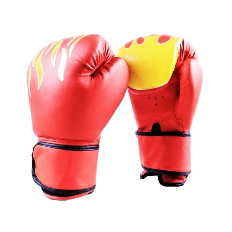 子供用 ボクシング グローブ ミット セット 炎 ボクササイズ