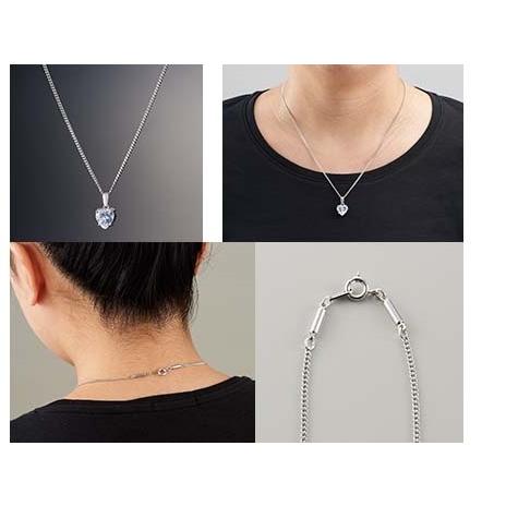 医療機器認定 磁気ネックレス 最強 ハートモチーフ キュービック