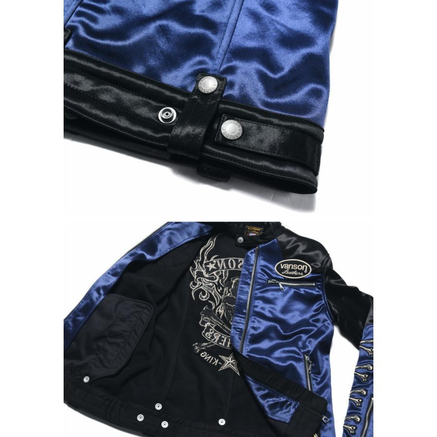 VANSON（バンソン） 【再入荷】【当店別注】 ライダース フライング