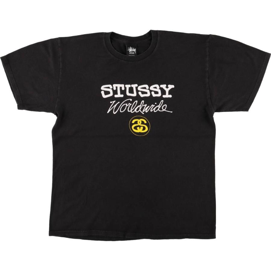 STUSSY（ステューシー） 古着 00年代~ サーフ スケートTシャツ メンズM